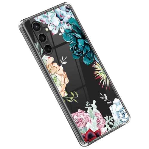 Силиконов калъф за Samsung Galaxy A14 5G, Цветя