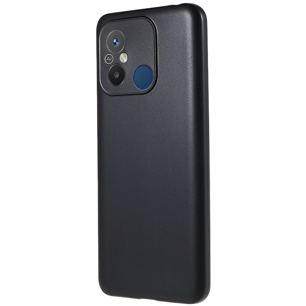 Силиконов калъф Soft Matte за Xiaomi Redmi 12C, черен