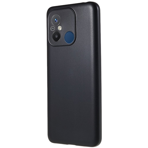 Силиконов калъф Soft Matte за Xiaomi Redmi 12C, черен