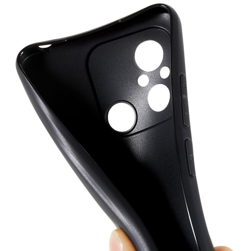Силиконов калъф Soft Matte за Xiaomi Redmi 12C, черен