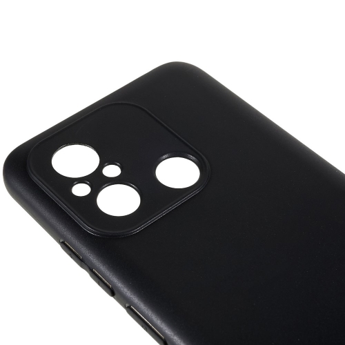 Силиконов калъф Soft Matte за Xiaomi Redmi 12C, черен