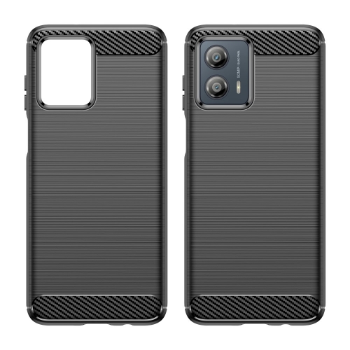 Силиконов Калъф Carbon за Motorola Moto G53 5G, черен