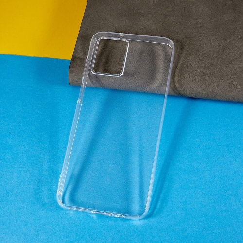 Силиконов калъф за Motorola Moto G53 5G, прозрачен