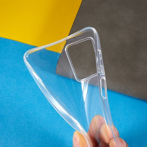 Силиконов калъф за Motorola Moto G53 5G, прозрачен
