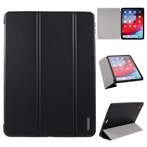 Калъф Тефтер AMORUS iPad Air 2020 / Air 2022 / iPad Pro 11-inch 2020 / 2021 / 2022, черен