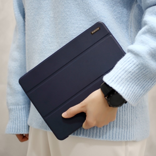 Калъф Тефтер AMORUS iPad Air 2020 / Air 2022 / iPad Pro 11-inch 2020 / 2021 / 2022, син