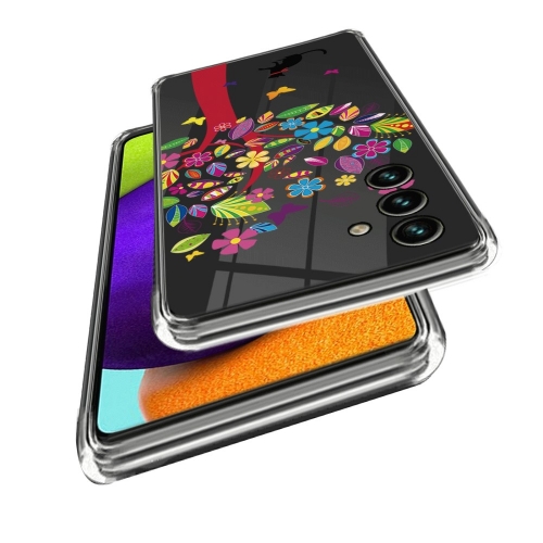 Силиконов калъф за Samsung Galaxy A34 5G, Котка и дърво