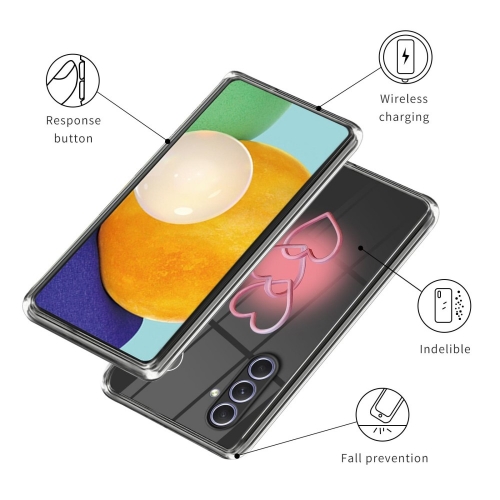Силиконов калъф за Samsung Galaxy A34 5G, Сърца