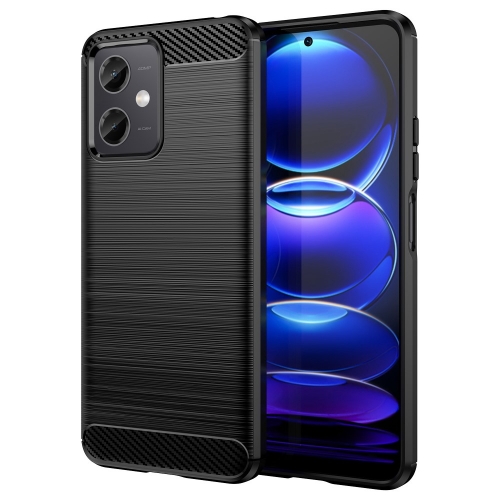 Силиконов Калъф Carbon за Xiaomi Redmi Note 12 5G, черен