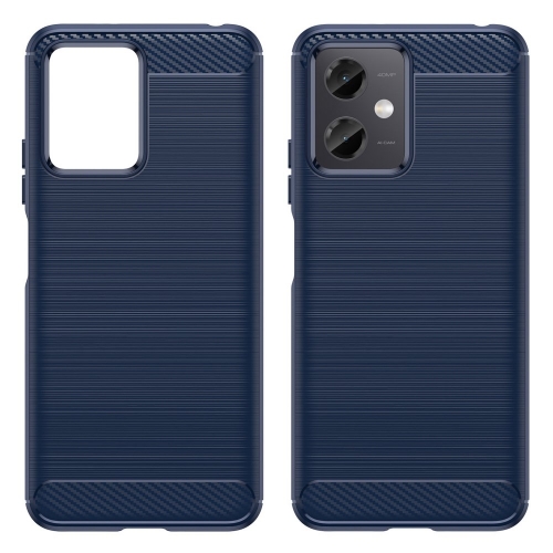 Силиконов Калъф Carbon за Xiaomi Redmi Note 12 5G, син