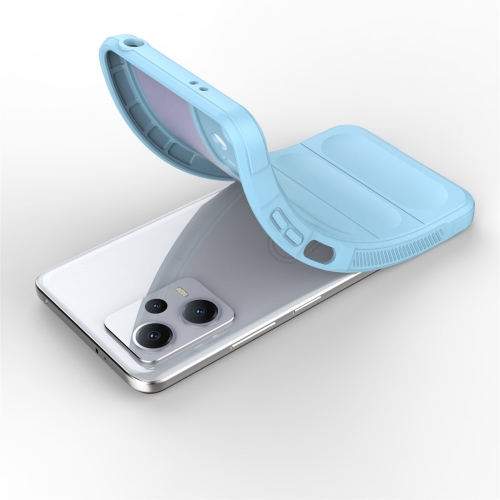 Силиконов калъф Wear-resistant за Xiaomi Redmi Note 12 5G, син