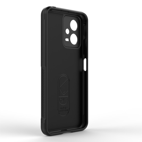 Силиконов калъф Wear-resistant за Xiaomi Redmi Note 12 5G, черен