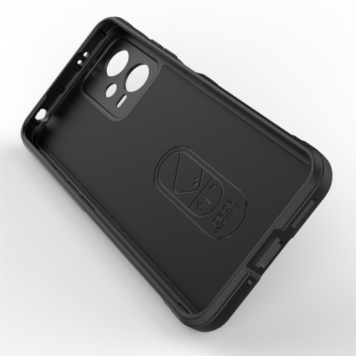 Силиконов калъф Wear-resistant за Xiaomi Redmi Note 12 5G, черен