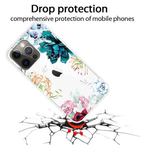 Силиконов калъф за IPhone 12 / 12 Pro, цвете
