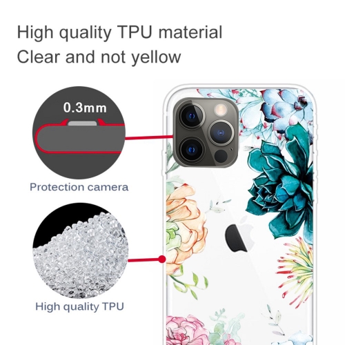 Силиконов калъф за IPhone 12 / 12 Pro, цвете