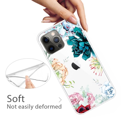Силиконов калъф за IPhone 12 / 12 Pro, цвете