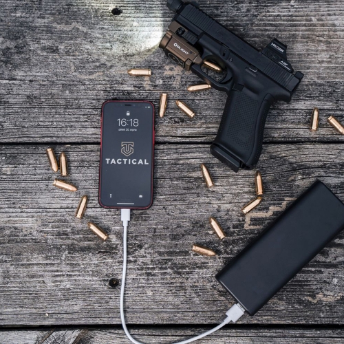 USB Кабел Tactical Smooth Thread USB-A към Lightning, 2m, бял