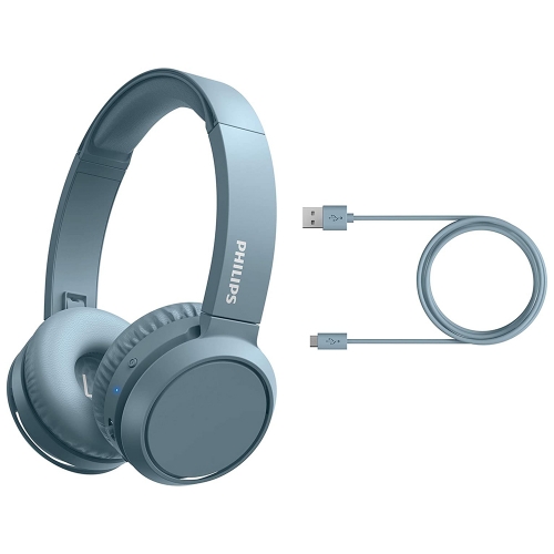 Безжични Слушалки PHILIPS TAH4205BL, ON-EAR, Син