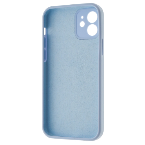 Силиконов калъф 3D Cube за iPhone 12, Светло син