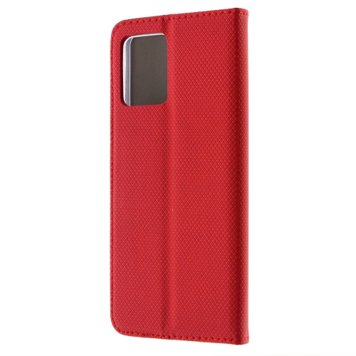 Калъф Тефтер Smart Book за Motorola G53, Червен