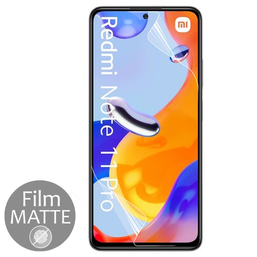 Хидрогел Протектор MATTE за Xiaomi Redmi Note 11 Pro, front full