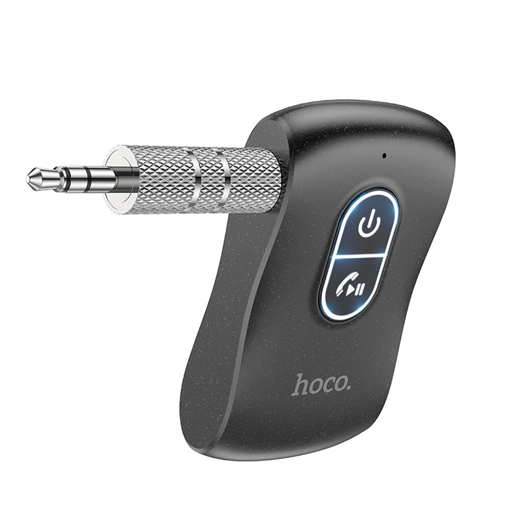 FM Трансмитер HOCO E73 Pro AUX Journey, Черен