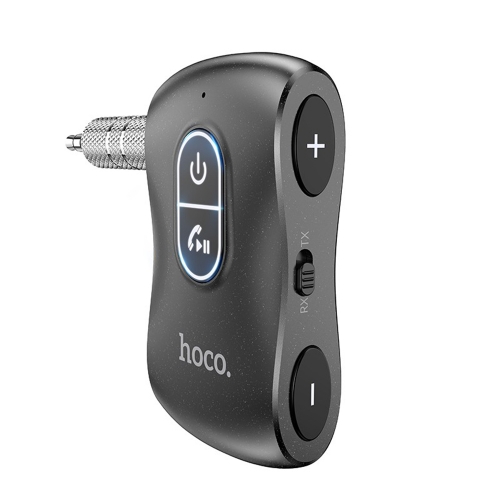 FM Трансмитер HOCO E73 Pro AUX Journey, Черен