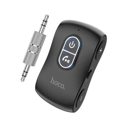 FM Трансмитер HOCO E73 Pro AUX Journey, Черен