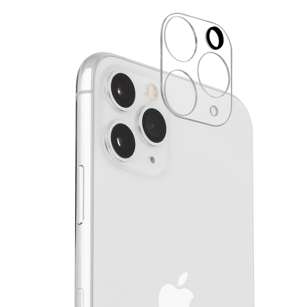 Стъклен Протектор за камера 5D на iPhone 11 Pro, Прозрачен