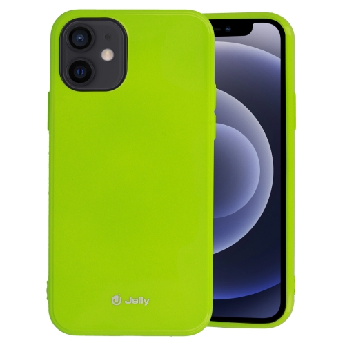 Силиконов калъф Jelly Case за iPhone 12 Mini, Лайм
