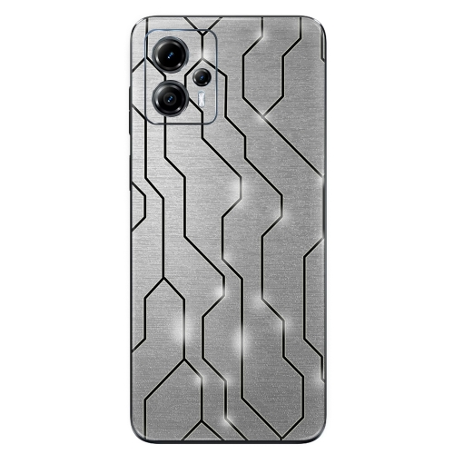 Фолио протектор за гърба на Motorola G13, Абстрактен метал 3D