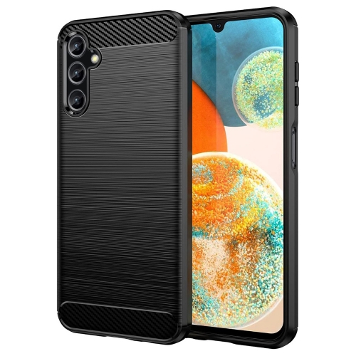 Силиконов Калъф Carbon за Samsung Galaxy A54 5G, Черен