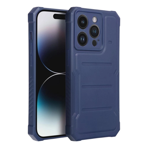Удароустойчив калъф Heavy Duty за iPhone 13 Pro Max, Тъмно син