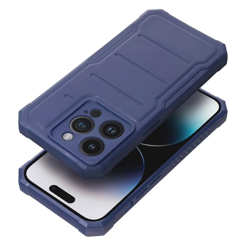 Удароустойчив калъф Heavy Duty за iPhone 13 Pro Max, Тъмно син