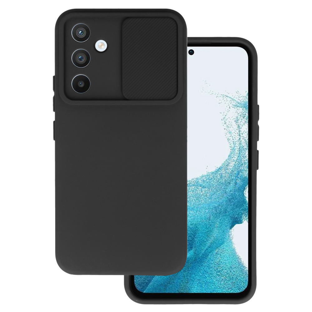 Силиконов калъф Camshield Soft за Samsung Galaxy A34 5G, Черен