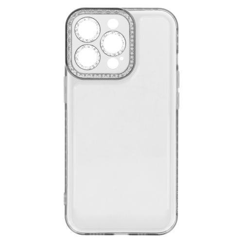 Силиконов калъф Crystal Diamond за iPhone 13 Pro, 2mm, Прозрачен