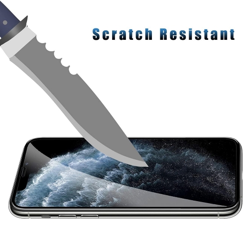 Стъклен протектор 5D Full Glue за iPhone X/XS, Черен