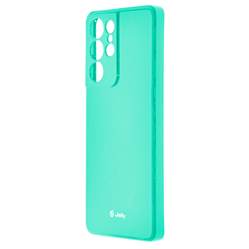Силиконов калъф Jelly Case за Samsung Galaxy S21 Ultra, Мента