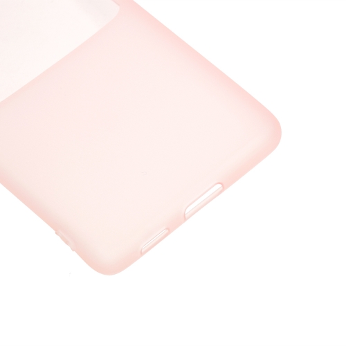Силиконов калъф Tel Protect Window за Samsung Galaxy S21 Ultra, Розов