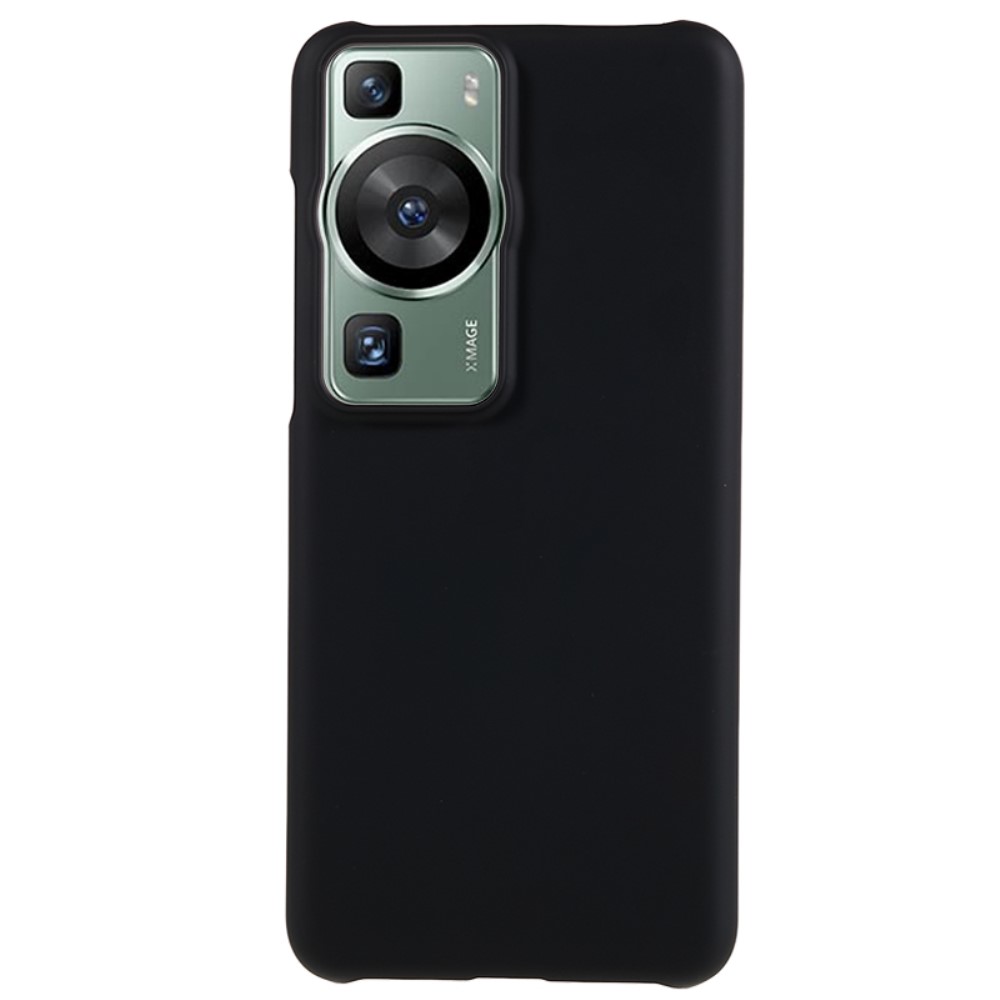 Пластмасов калъф Rubberized за Huawei P60 / P60 Pro, Черен