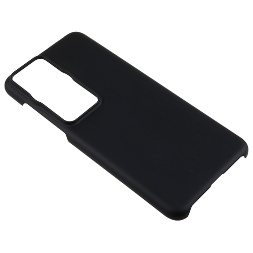 Пластмасов калъф Rubberized за Huawei P60 / P60 Pro, Черен