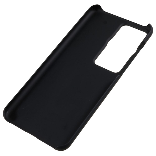 Пластмасов калъф Rubberized за Huawei P60 / P60 Pro, Черен