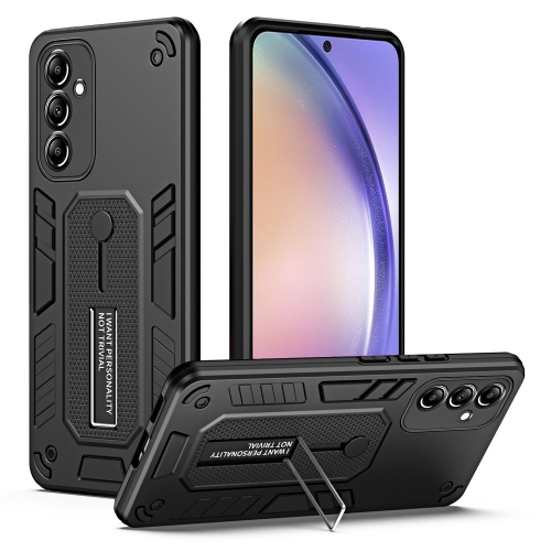 Удароустойчив калъф за Samsung Galaxy A54 5G, Finger Hoder, Bracket, Черен