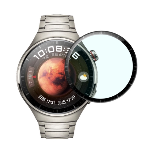 3D Протектор за часовник Huawei Watch 4 Pro, Черен