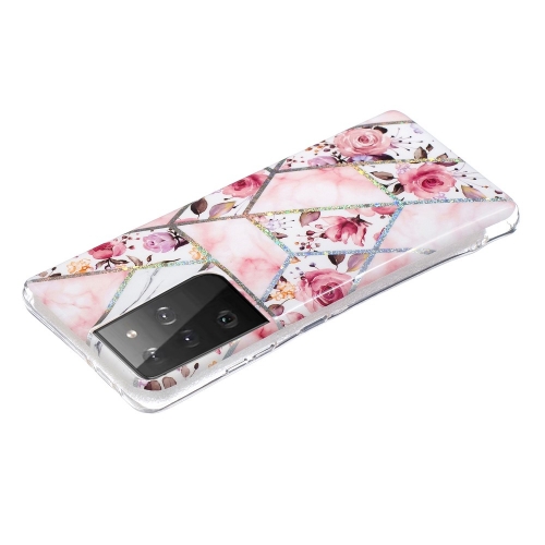 Силиконов калъф за Samsung Galaxy S21 Ultra, Рози