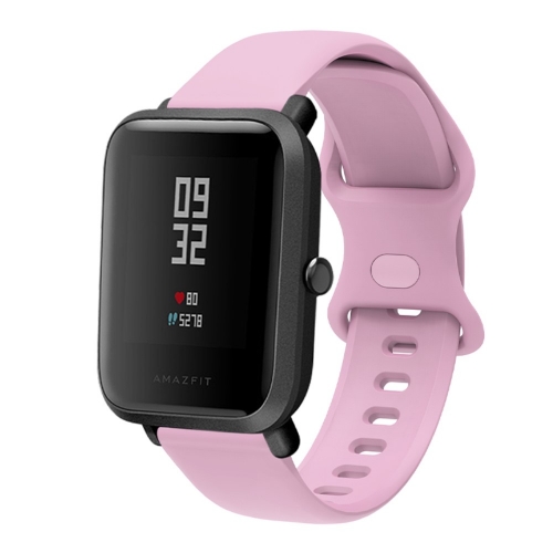 Универсална силиконова каишка за часовници Samsung, Huawei, Amazfit, 22mm, Розово