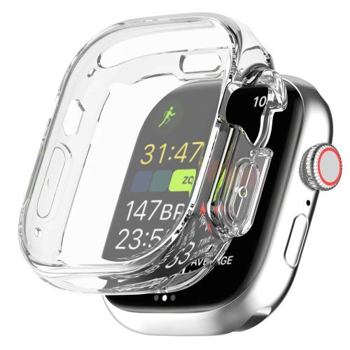 Силиконов калъф за Apple Watch Ultra 49mm, Прозрачен