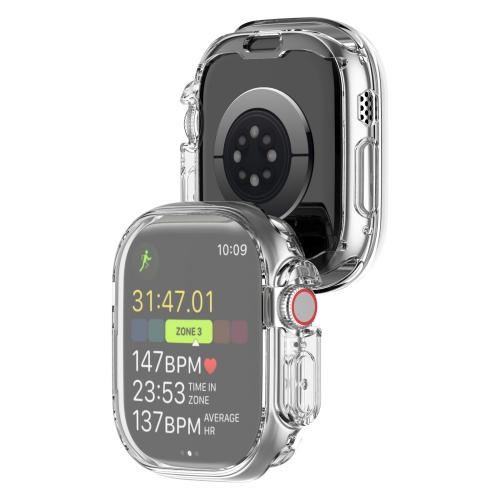Силиконов калъф за Apple Watch Ultra 49mm, Прозрачен
