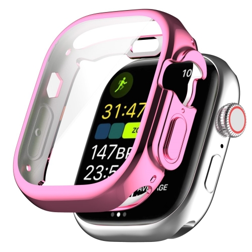 Силиконов калъф за Apple Watch Ultra 49mm, Розов