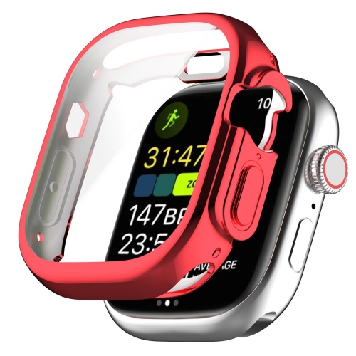 Силиконов калъф за Apple Watch Ultra 49mm, Червен